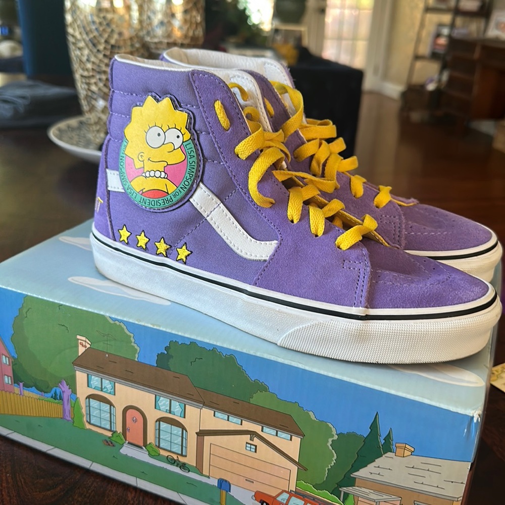 Lisa Simpson vans only worn once